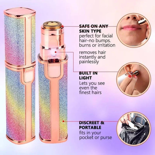 2 In 1 Flawless Facial Hair Remover
