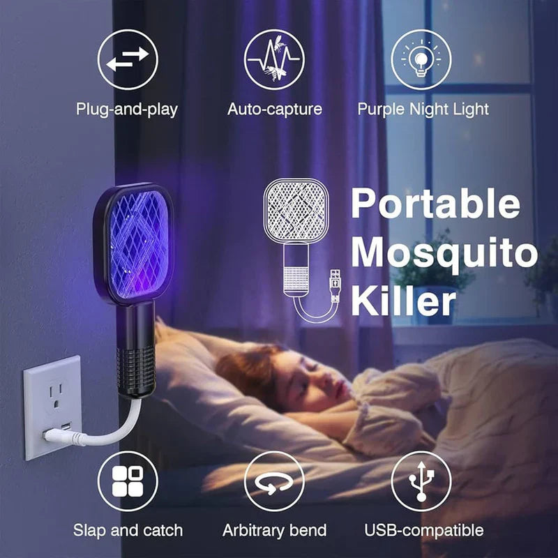 Rechargeable Electric Mosquito Killer Racket