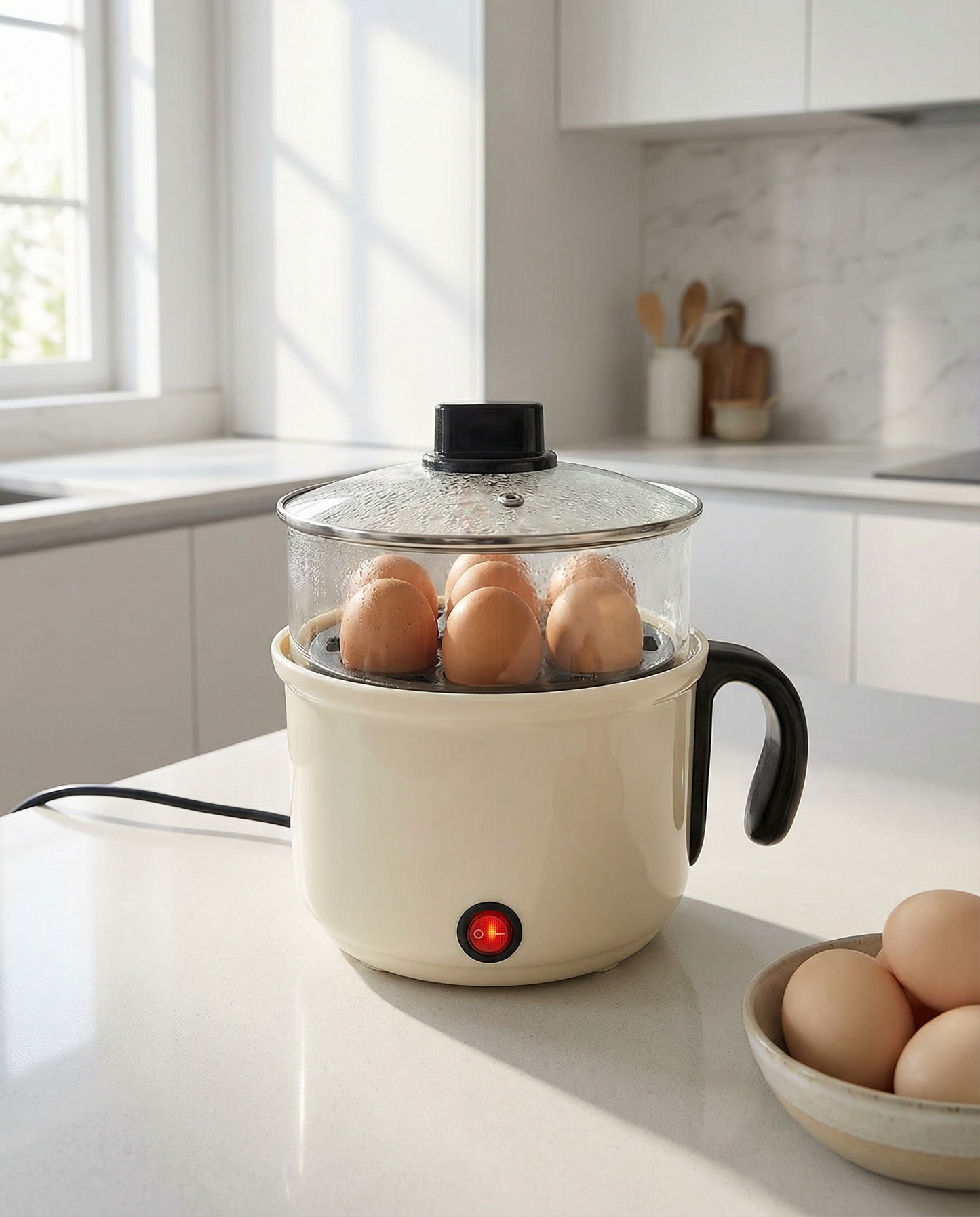 3-in-1 Electric Kettle & Cooker (1.2L)