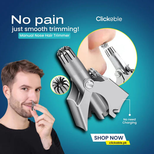 Stainless Steel Manual Nose Trimmer