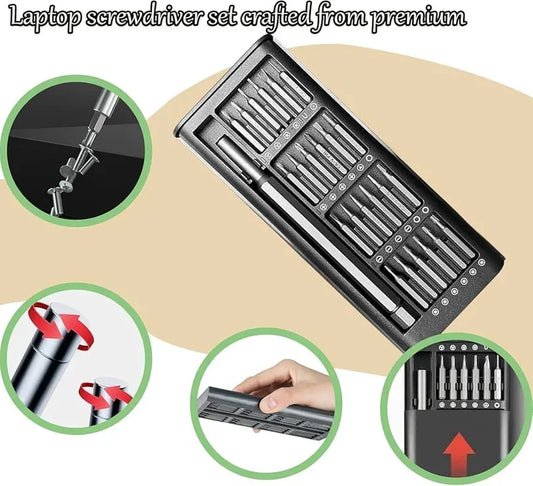 Professional 24-in-1 Magnetic Screwdriver Repair Tool Kit